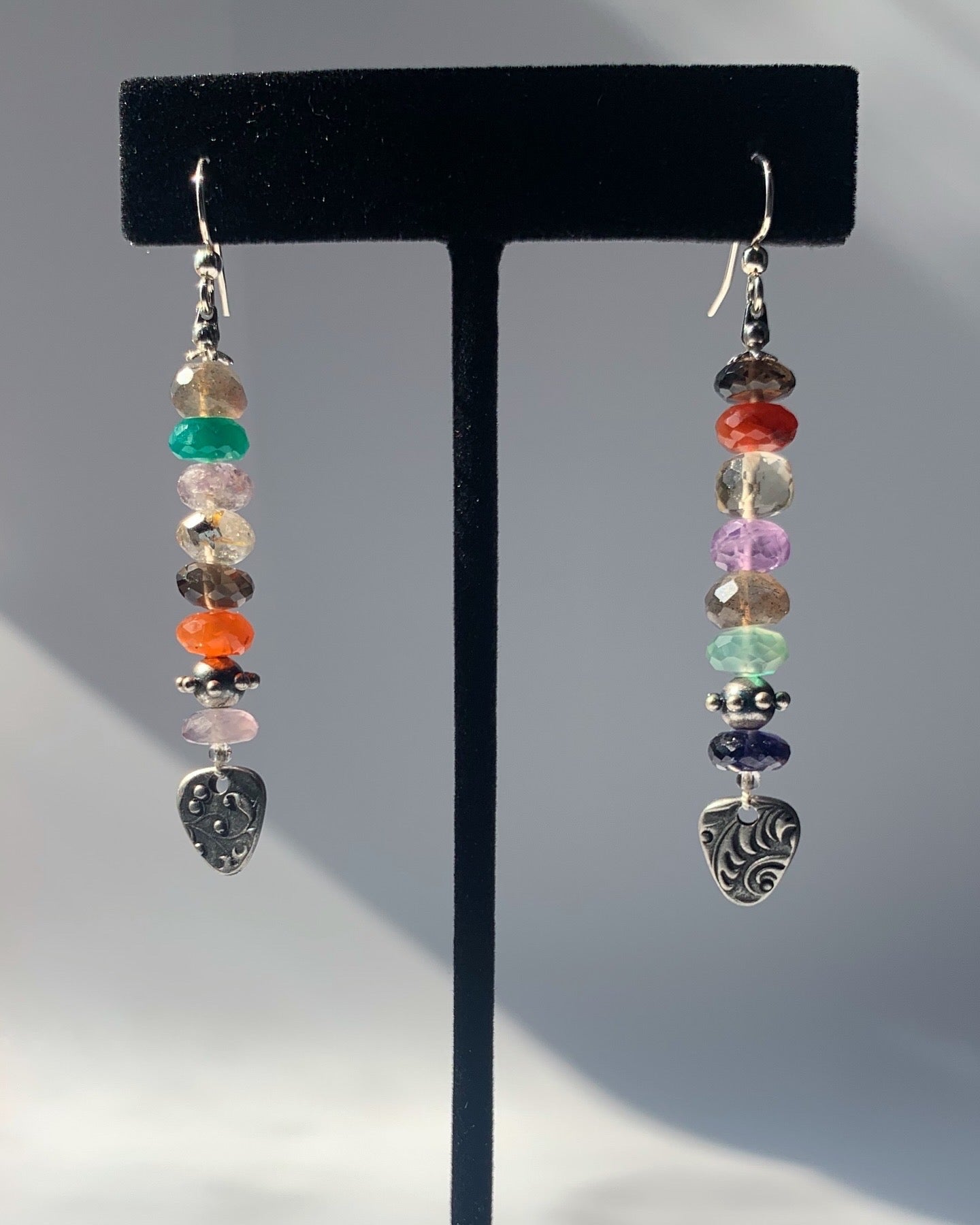 Gemstone Mix Earrings