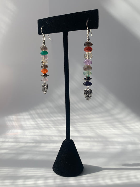 Gemstone Mix Earrings